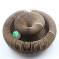 Transformable Corrugated Cat Scratch Board – Durable, No-Shedding Wear-Resistant Cardboard Toy